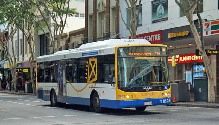 Brisbane Transport MAN 18.310 Volgren CR228L T1224